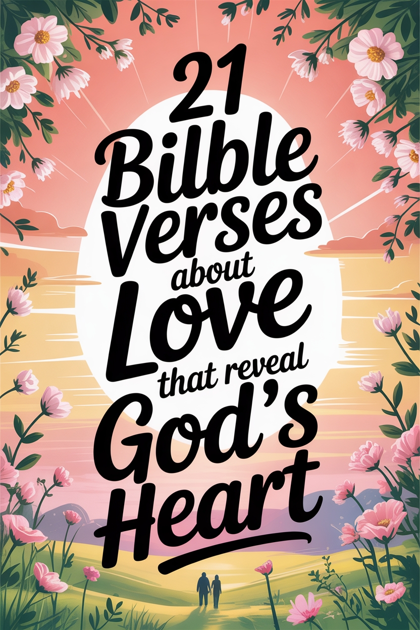 21 Bible Verses About Love That Reveal God’s Heart – Gospel Grounded