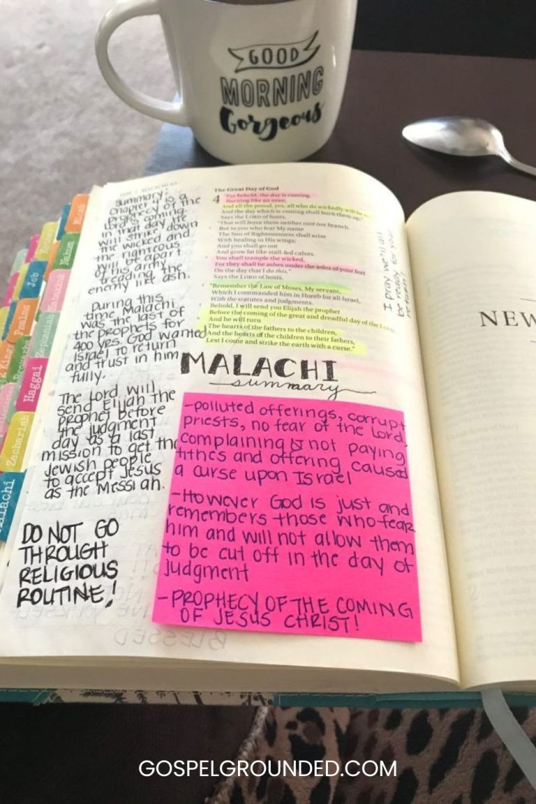 21 Bible Study Note Ideas To Help You Take Better Notes – Gospel Grounded